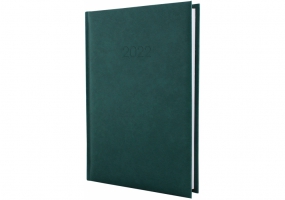 Ежедневник датированный, ALGORA, темно-зеленый, А5 ECONOMIX E21689-04