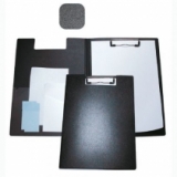 Папка-планшет А4 Economix с прижимом, пластик, черная E30153-01