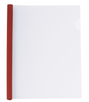 Папка А4 Economix з планкою-затиском 6 мм (2-35 аркушів), червона E31204-03