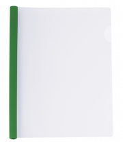 Папка А4 Economix з планкою-затиском 10 мм (2-65 аркушів), зелена E31205-04