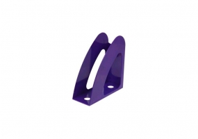 Лоток для бумаг вертикальный "Радуга" Economix, пластик, фиолетовый E31904-12