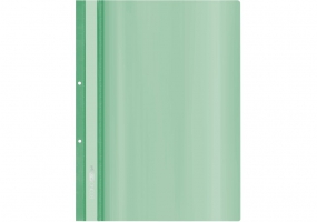Папка-скоросшиватель А4 Economix Light с перфорацией, 140/100, зеленая E38505-04