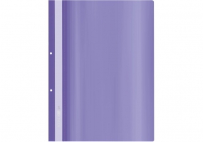 Папка-скоросшиватель А4 Economix Light с перфорацией, 140/100, фиолетовая E38505-12