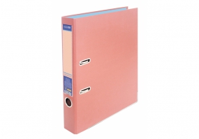 Папка-регистратор А4 Economix, 50 мм, пастельная розовая E39720*-89