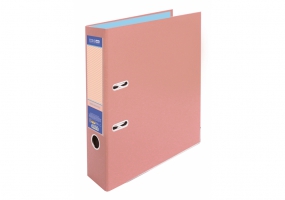 Папка-регистратор А4 Economix, 70 мм, пастельная розовая E39721*-89