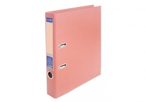 Папка-реєстратор А4 LUX Economix, 50 мм, пастельна рожева E39722*-89