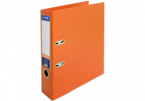 Папка-регистратор А4 LUX Economix, 70 мм, оранжевая E39723*-06