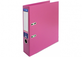 Папка-реєстратор А4 LUX Economix, 70 мм, рожева E39723*-09