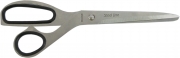 Ножиці 20 см суцільнометалеві Economix, ручки з гум. вставками E40424