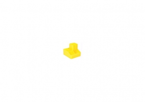 Підставка настільна на 6 відділень Economix, пластик, жовта E81983-05