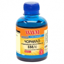 Чорнило WWM E88 Black для Epson 200г (E88/B) водорозчинне E88/C