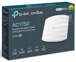 Точка доступа TP-LINK EAP265 HD AC1750 2xGE LAN PoE+passive PoE MU-MIMO потол. EAP265-HD