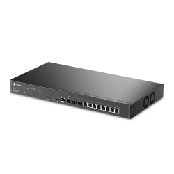 Мультисервисный Маршрутизатор TP-LINK ER8411 8xGE LAN/WAN, 1xSFP WAN/LAN, 2x10GE SFP+ WAN/LAN, 2xUSB