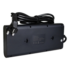 Фільтр мережевий 8 розеток + 4 х USB, 3 м, 16 А, 250 В, чорний Patron Power (SP-1683-USB) EXT-PN-SP-1683-USB