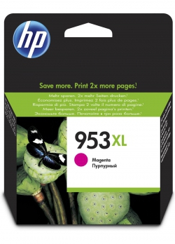 Картридж струменевий HP No.953XL Officejet Pro 7720/7730/7740/8210/8218/8710/8720/8725/8730 Magenta (1600 стор) F6U17AE