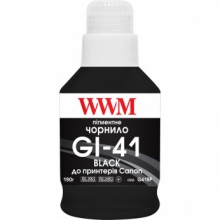 Чорнило WWM GI-41 для Canon 190г Black (G41BP) пігментне