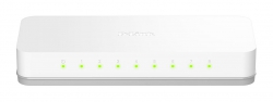Коммутатор D-Link GO-SW-8E 8xFE, Plastic, Неуправляемый