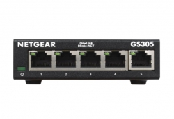 Комутатор NETGEAR GS305 5xGE, некерований GS305-300PES