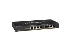 Комутатор NETGEAR GS308PP 8xGE PoE+ (83Вт), FlexPoE, некерований GS308PP-100EUS