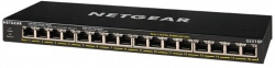 Комутатор NETGEAR GS316P 16xGE PoE+ (115Вт), FlexPoE, некерований GS316P-100EUS