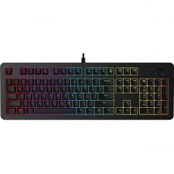 Клавіатура мембранна Lenovo Legion K300 104key, USB-A, EN/UKR, RGB, чорний GY41L16651