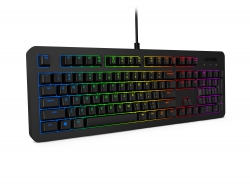 Клавіатура мембранна Lenovo Legion K300 104key, USB-A, EN/UKR, RGB, чорний GY41L16651