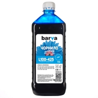 Чорнило Barva для фабрик друку Epson l100/l210/l300/l350/l355 (664 c) Cyan 1 кг (l100-425) I-BAR-E-L100-1-C