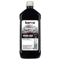 Чорнило Barva для фабрик друку Epson m100/m105/m200/m205 (774 bk) Black 1 кг пігмент (m100-483) I-BAR-E-M100-1-BSP