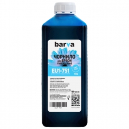 Чорнило Epson універсальне №1 1 кг, водорозчинне, світло-блакитне Barva (eu1-751) I-BAR-EU1-1-LC