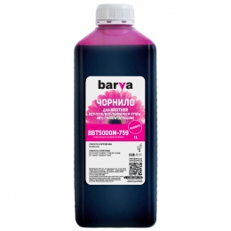 Чернила Brother bt5000m специальные 1 л, водорастворимые, пурпурные Barva (bbt5000m-759) I-BARE-BT5000-1-M
