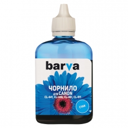 Чернила Barva Canon cl-441/cl-461 (mg2140/ts5340) Cyan 100 мл (c461-728) I-BARE-CCL461-100-C