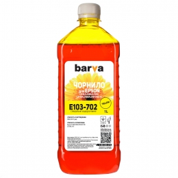Чорнило Barva для фабрик друку Epson l1110/l3100 (103) Yellow 1 л (e103-702) I-BARE-E-103-1-Y