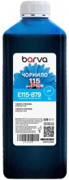 Чорнило для Epson 115 c спеціальне 1 л, водорозчинне, блакитне Barva (e115-879) I-BARE-E-115-1-C