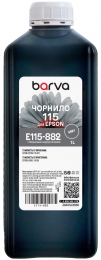 Чорнило для Epson 115 gy спеціальне 1 л, водорозчинне, сіре Barva (e115-882) I-BARE-E-115-1-GY
