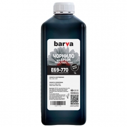 Чорнило Epson t6931 спеціальне 1 л, водорозчинне, фото-чорне Barva (e69-770) I-BARE-ET6931-1-PB