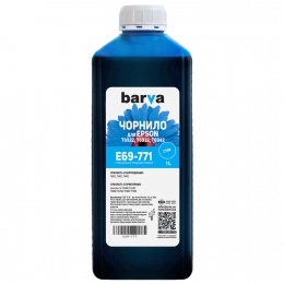 Чорнило Epson t6932 спеціальне 1 л, водорозчинне, блакитне Barva (e69-771) I-BARE-ET6932-1-C
