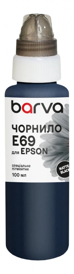 Чернила для Epson T6935 специальные 100 мл, пигментные, матово-черные Barva (E69-764e) I-BARE-T6935-100-MBP