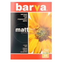 Папір Barva матовий 90 г/м2 а3 20 арк (ip-a090-002) IP-BAR-A090-002