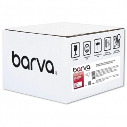 Фотобумага матовая двусторонняя 220 г/м2, 10x15 см, 500 л Everyday Barva (IP-BE220-386) IP-BAR-BE220-386