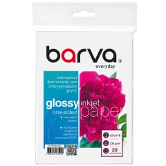 Фотобумага глянцевая 230 г/м2, 13x18 см, 20 л Everyday Barva (IP-CE230-433) IP-BAR-CE230-433