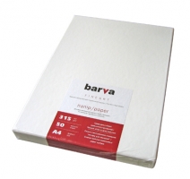 Папір сильнотекстурований натурально білий а4 50 арк ip-zc315-100 fine art Barva IP-BAR-FA-ZC315-100