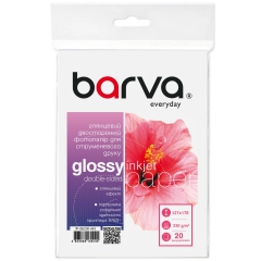 Фотобумага глянцевая двусторонняя 230 г/м2, 13x18 см, 20 л Everyday Barva (IP-GE230-443) IP-BAR-GE230-443