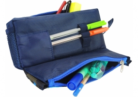 Пенал-сумочка на 1 отделение COOLFORSCHOOL J-2393-red J-2395-blue