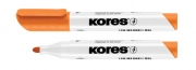 Маркер для білих дошок KORES 1-3 мм, помаранчевий K20834