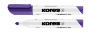 Маркер для білих дошок KORES 1-3 мм, фіолетовий K20836