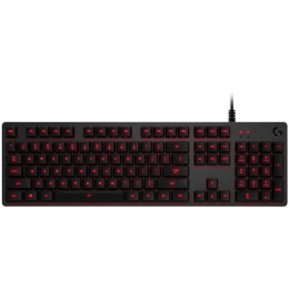 Клавіатура Logitech g413 carbon red led ru (920-008309) KEY-LOG-G413-RED-RU