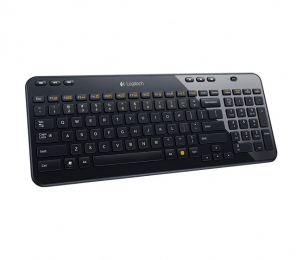 Клавіатура безпровідна Logitech k360 wl black (920-003095) KEY-LOG-K360-WIRL-B