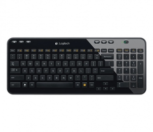 Клавіатура безпровідна Logitech k360 wl black (920-003095) KEY-LOG-K360-WIRL-B