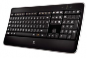 Клавіатура Logitech k800 black USB wireless illuminated (920-002395) KEY-LOG-K800-WIRL-B