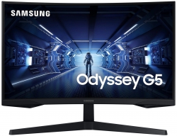 Монітор LCD 27" Samsung Odyssey G5 C27G54TQW 2xHDMI, DP, VA, 2560x1440, 144Hz, 1ms, CURVED LC27G54TQWIXCI